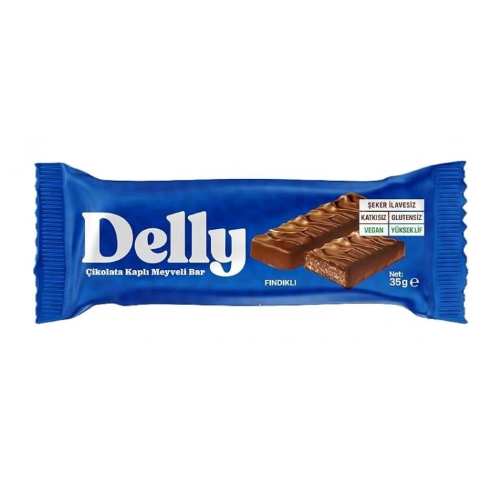 Çikolata Kaplı - Fındıklı Meyveli Bar