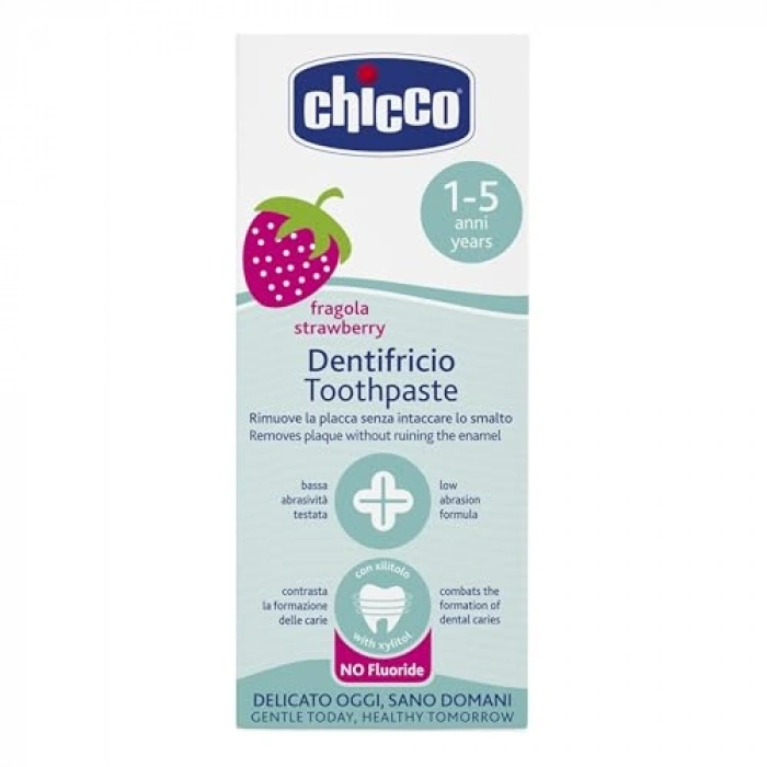 Çilek Aromalı Diş Macunu, 12 Ay ve Üzeri İçin