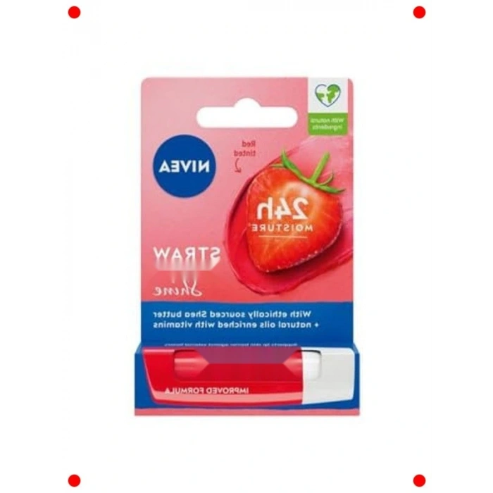 Çilek Kokulu Dudak Bakım ve Parlatıcı 4.8g