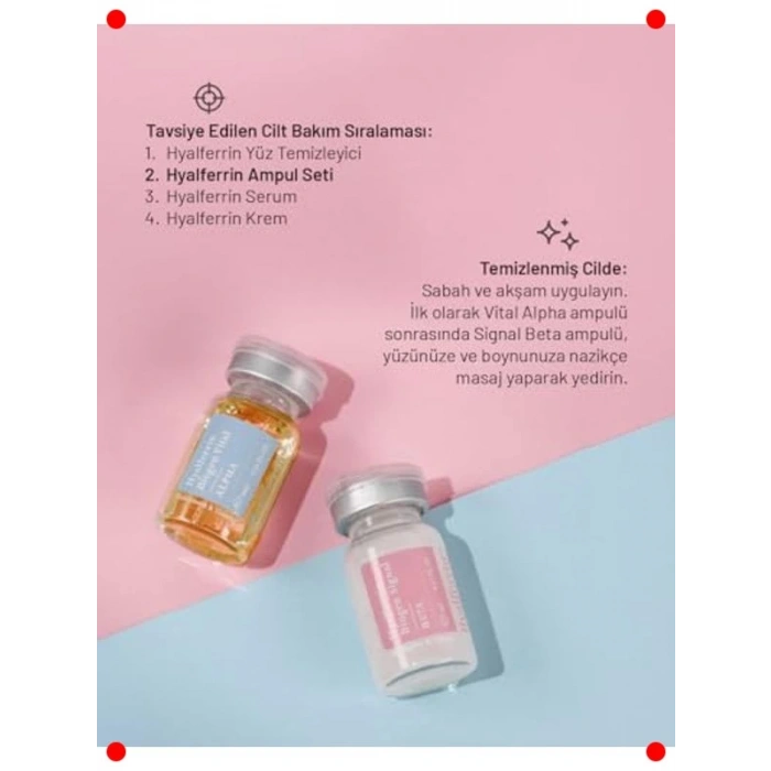 Cilt Bakım Ampul Seti Deneme Kiti