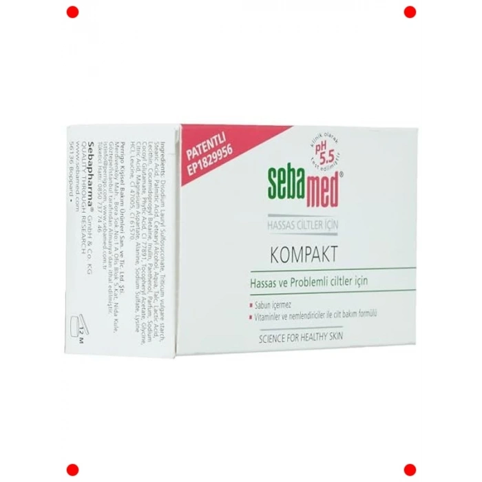 Cilt Dostu Kompakt Temizleme Barı