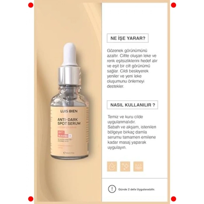 Cilt Tonu Eşitleyici Serum: Hyalüronik Asit + Arbutin %2