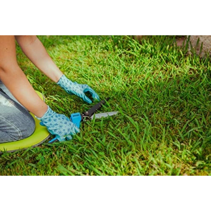 Çim kenar kesme makası, 360 derece döner saplı