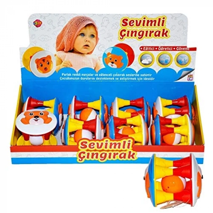 Çıngıraklı Eğlenceli Oyuncak - Can-Em Markası