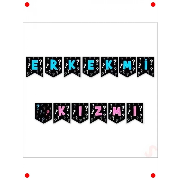 Cinsiyet Belirleme Partisi Dekorasyonu