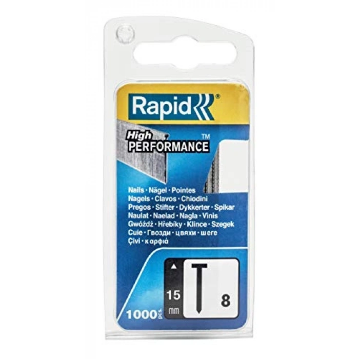 Çivi Tip 8/15 mm, 1000 Adet Blister Paket ile Pratik Kullanım