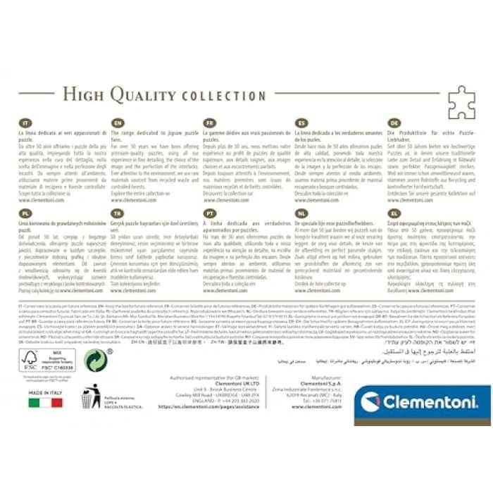 CLEMENTONI 1000 el. Compact Classic Movies [PUZZLE]