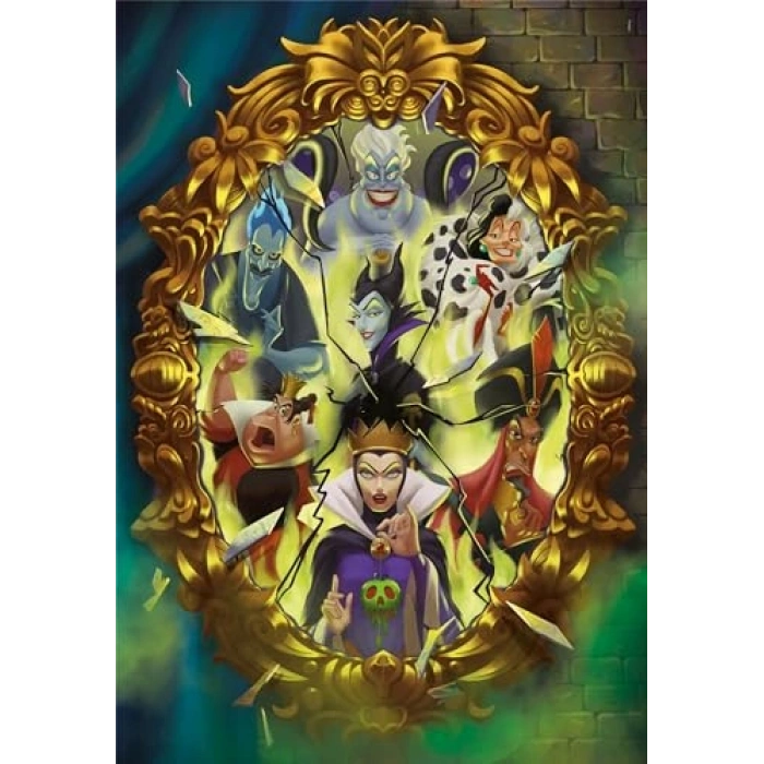 CLEMENTONI 1000 el. Compact Disney Villains [PUZZLE]