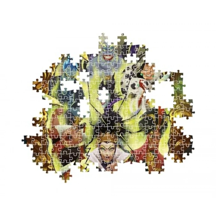CLEMENTONI 1000 el. Compact Disney Villains [PUZZLE]