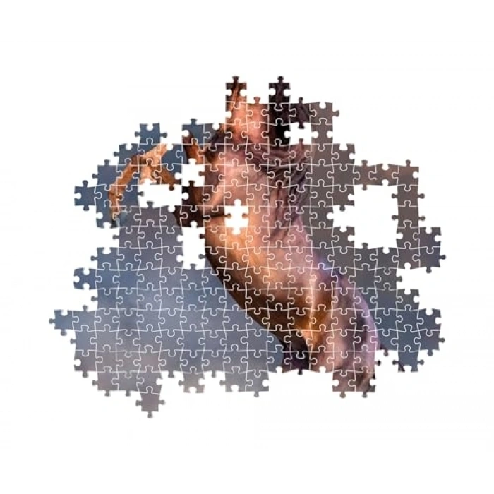 CLEMENTONI 500 el. HQ Wild Red Stallion [PUZZLE]