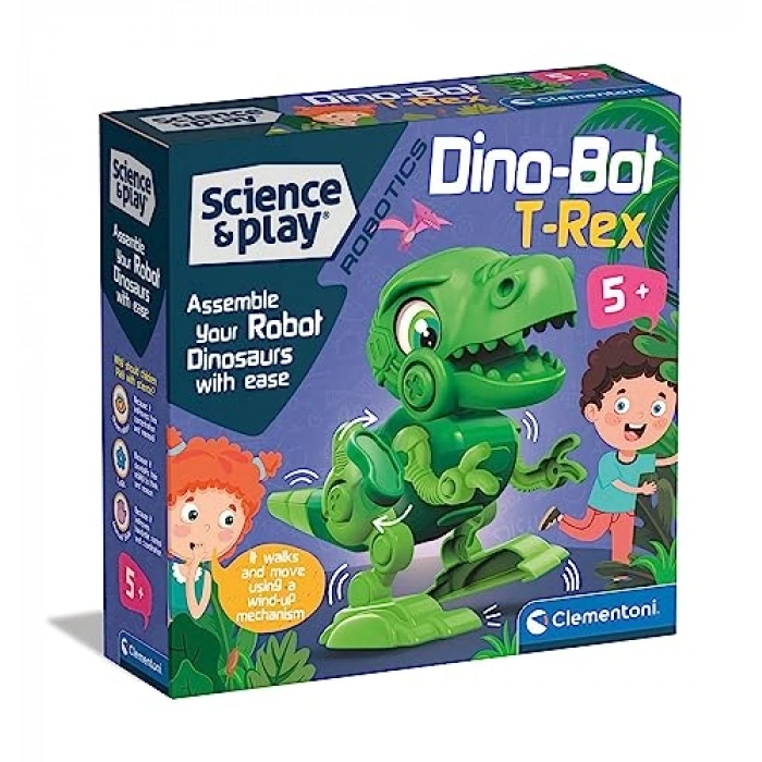Clementoni Robotik Labtuvarı Dino Bot T Rex 75073