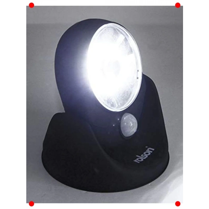 COB Hareket Sensörlü Işık, Pille Çalışır, Ev ve Bahçe İçin