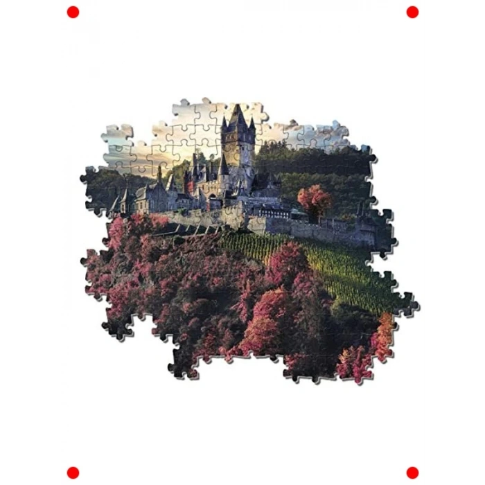 Cochem Kalesi Manzaralı 1000 Parça Yetişkin Yapbozu