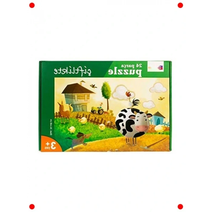 Çocuk Çiftlik Hvanları Yapbozu (24 Parça)