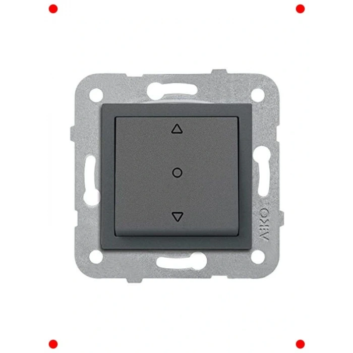 Çocuk Korumalı Tek Düğmeli Jaluzi Anahtarı