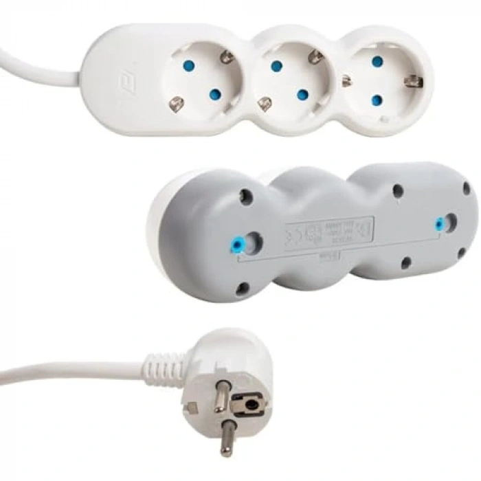 Çocuk Korumalı Uzatma Kablosu, 1.5 Metre, 10 Amper