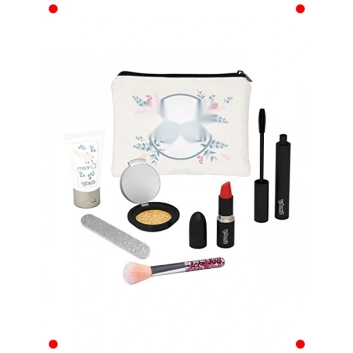 Çocuk Makyaj Seti ve Taşıma Çantası - Aksesuarlı