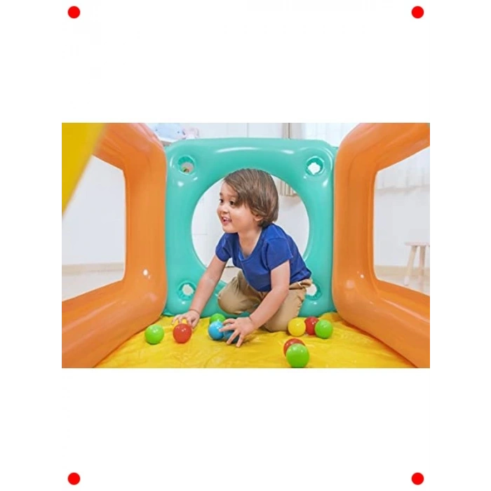 Çocuk Oyun Tünelli Top Havuzu Seti (25 Top)