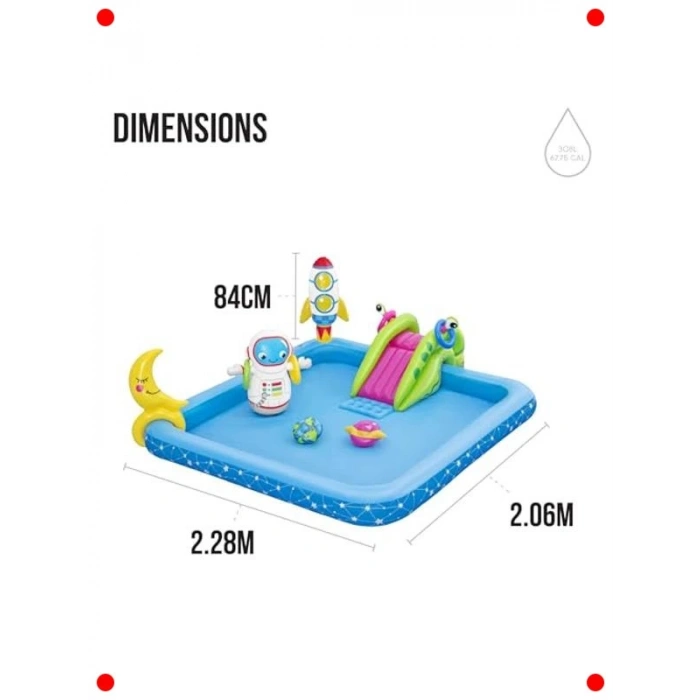 Çocuk Su Oyun Merkezi - Astronot Temalı