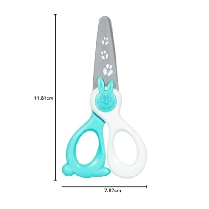 Çocuklar İçin 12 cm Boyutunda Makas, Güvenli Tasarım