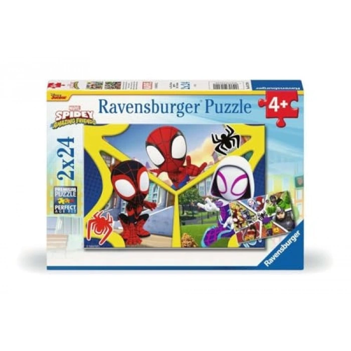 Çocuklar için 24 Parça Spidey Puzzle Seti
