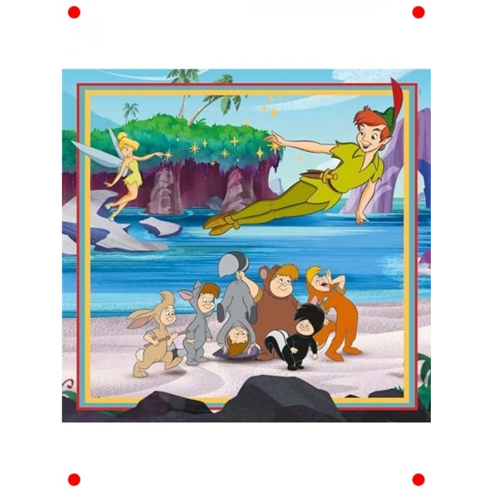 Çocuklar İçin 3lü 48 Parça Yapboz Seti