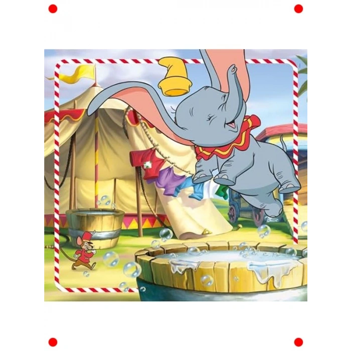 Çocuklar İçin 3lü 48 Parça Yapboz Seti