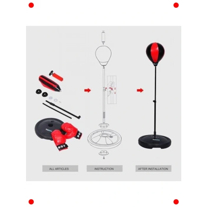 Çocuklar İçin Boks Antrenman Seti
