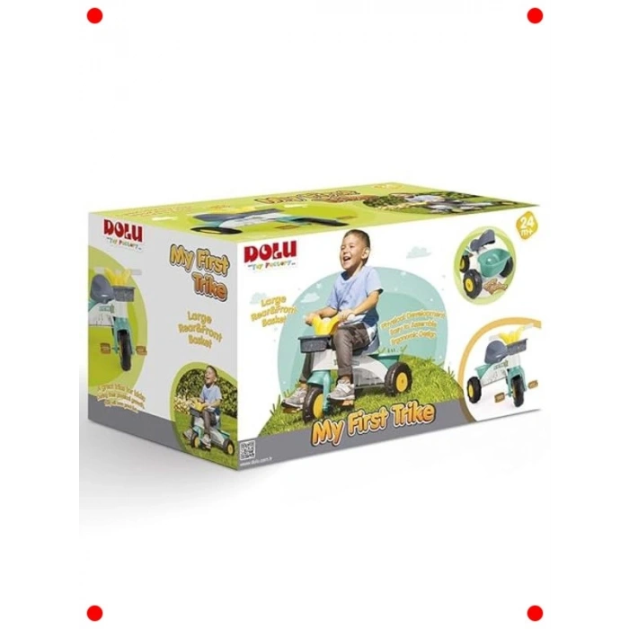 Çocuklar İçin İlk Üç Tekerlekli Bisiklet