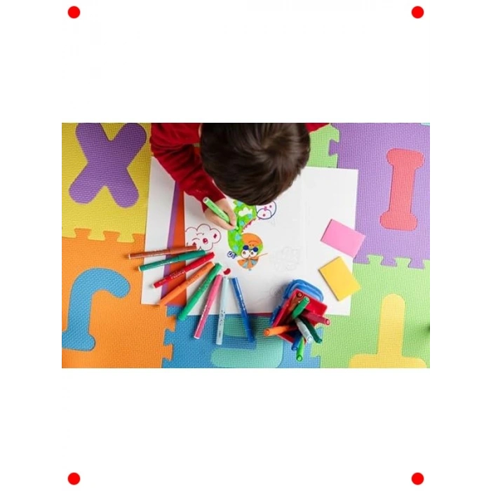 Çocuklar İçin Jumbo Yazım & Boyama Seti
