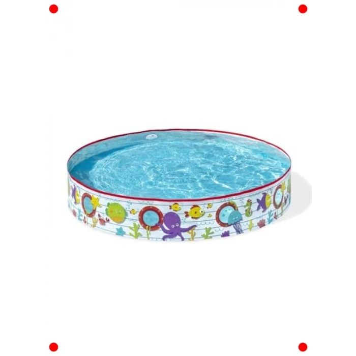 Çocuklar İçin Kolay Kurulumlu Eğlence Havuzu (1.52m)