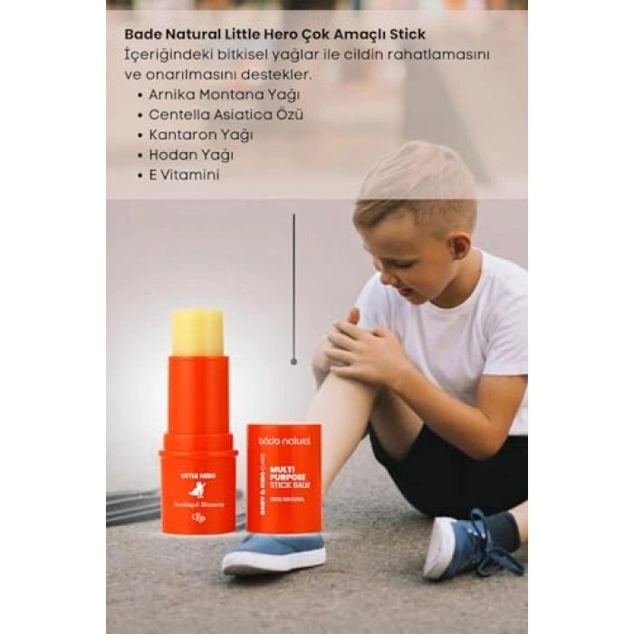 Çok Amaçlı 100% Doğal Stick - Küçük Kahraman