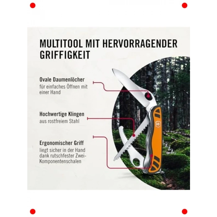 Çok Amaçlı Avcı Çakısı | Kompakt ve Güvenilir Alet