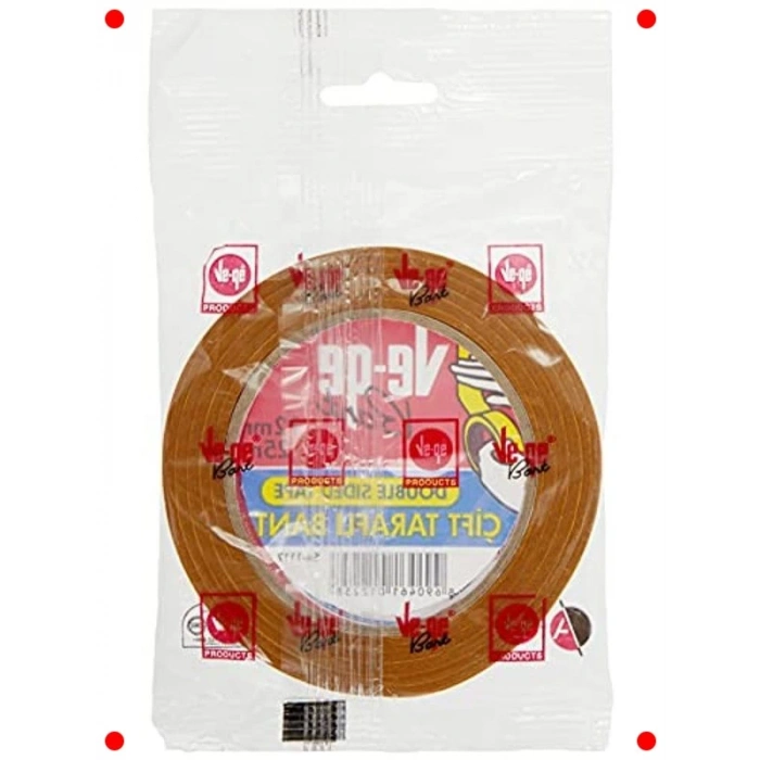 Çok Amaçlı Çift Taraflı Bant, 12mm x 25m