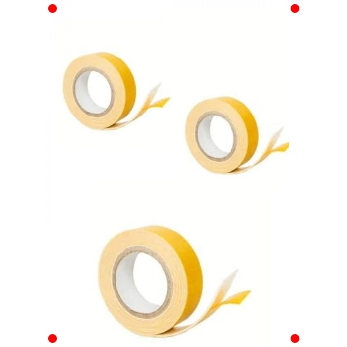 Çok Amaçlı Çift Taraflı Köpük Bantı (3 Adet)