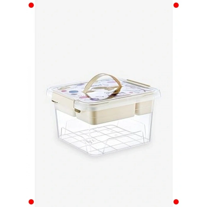 Çok Amaçlı Dikiş ve Hobi Saklama Kutusu (6 Litre)
