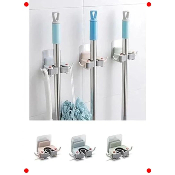 Çok Amaçlı Duvar Askısı (2 Adet) - Mutfak ve Banyo