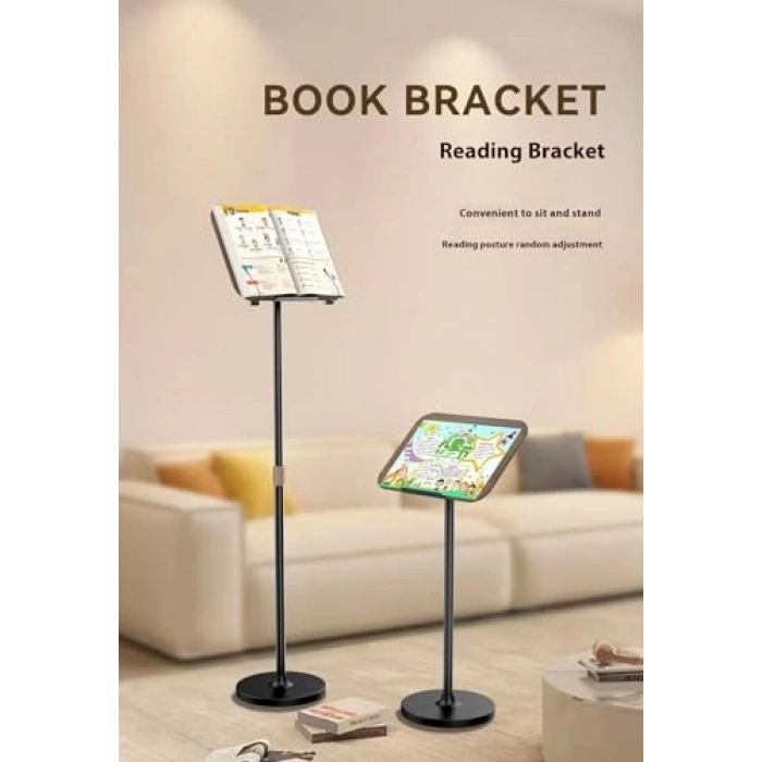 Çok Amaçlı Kitap Okuma Standı, 55 cm Yükseklik