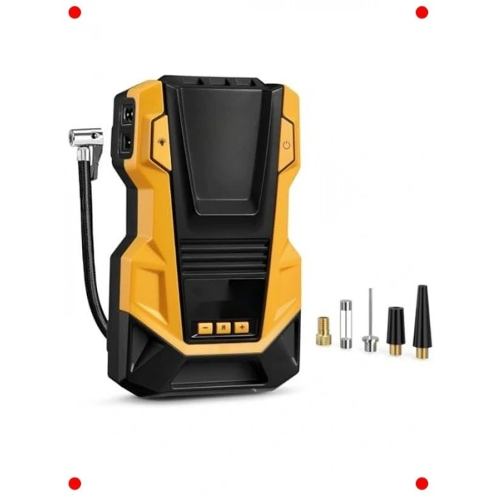 Çok Amaçlı Lastik Şişirme Kompresörü 12V/220V