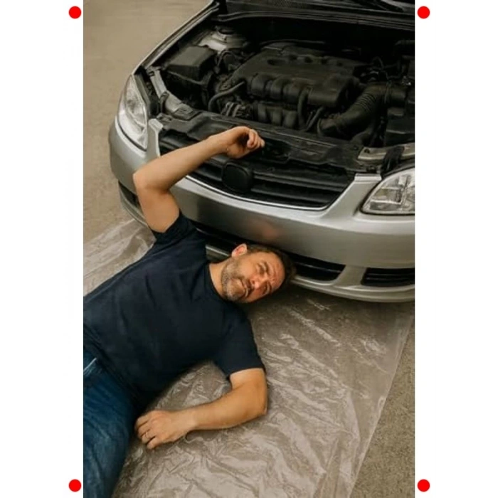 Çok Amaçlı Su Geçirmez Koruyucu Örtü 4x5 Metre