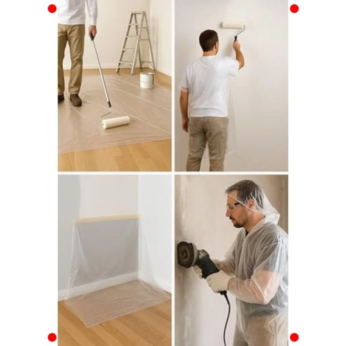 Çok Amaçlı Su Geçirmez Koruyucu Örtü 4x5 Metre