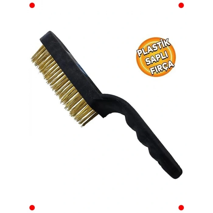 Çok Amaçlı Tel Temizleme Fırçası – Plastik Saplı