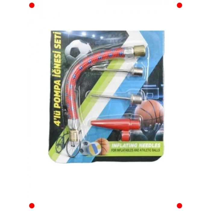 Çok Amaçlı Top ve Bisiklet Pompa İğne Seti