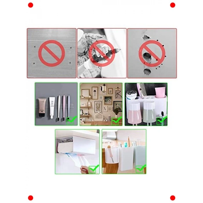 Çok Amaçlı Yıkanabilir Çift Taraflı Nano Bant 3m