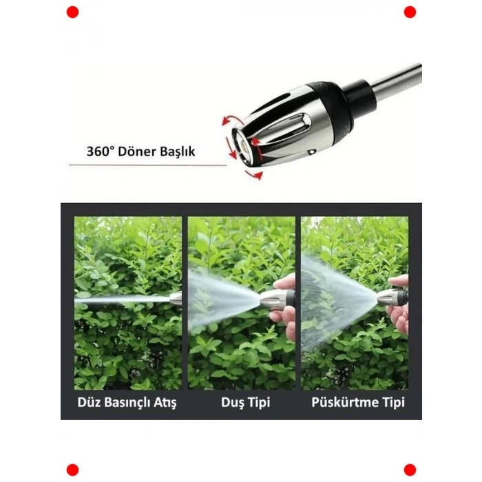 Çok Amaçlı Yüksek Basınçlı Su Tabancası