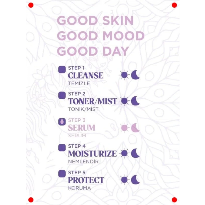 Çok Boyutlu Hyaluronik Asitli Aydınlatıcı Serum