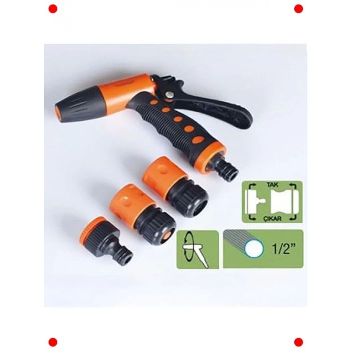 Çok Fonksiyonlu Ayarlanabilir Bahçe Hortum Seti