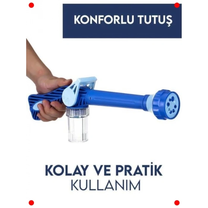 Çok Fonksiyonlu Basınçlı Su Tabancası, Hazneli