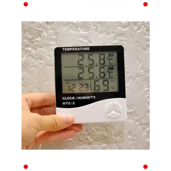 Çok Fonksiyonlu Dijital Oda Termo-Higrometre