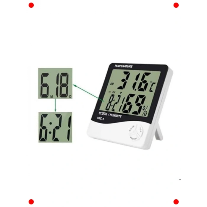 Çok Fonksiyonlu Dijital Oda Termo-Higrometre